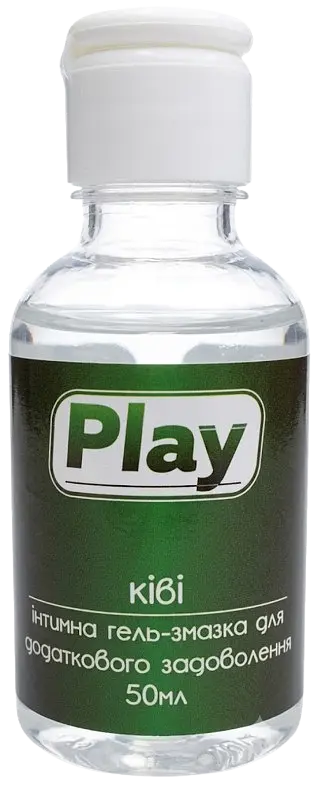 Съедобный оральный лубрикант Play на водной основе для минета и кунилингуса