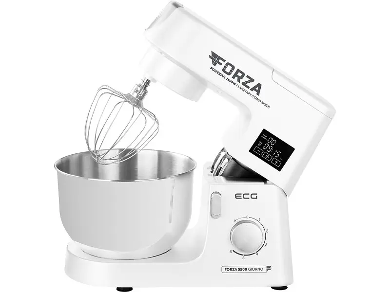 Кухонна машина ECG FORZA 5500 Giorno Bianco - фото 2