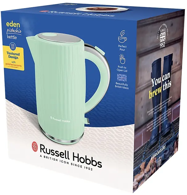Электрочайник Russell Hobbs Eden 27364-70 Pistachio teh0021949 - фото 6