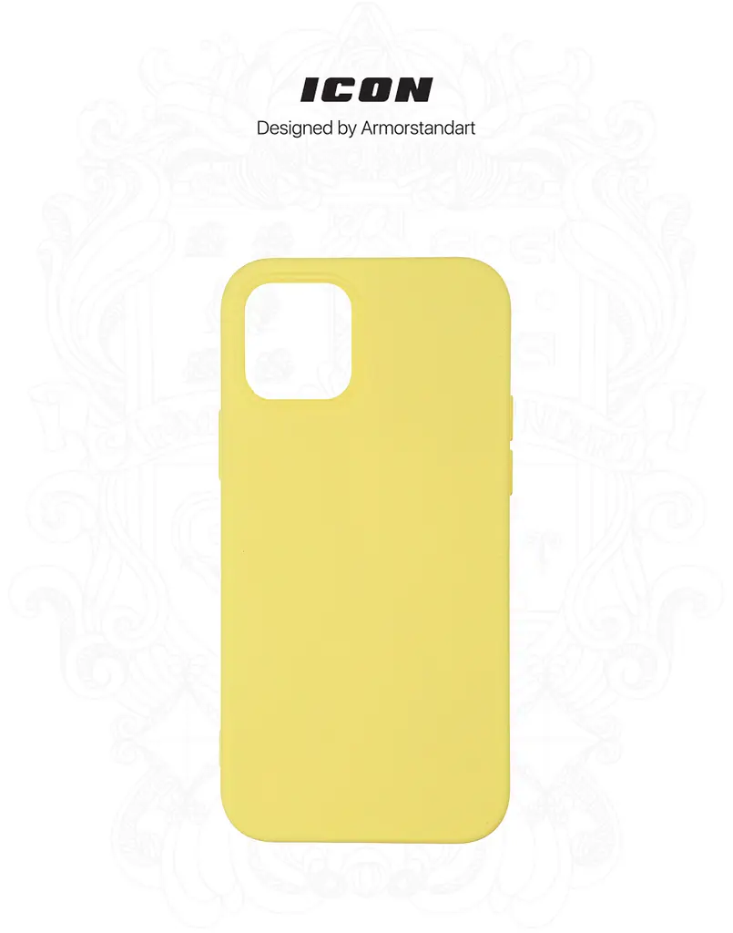 Чехол ArmorStandart ICON для Apple iPhone 12 Pro Max Yellow (ARM57511) - фото 3
