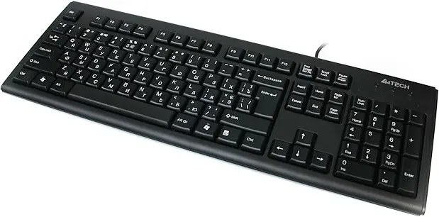 Клавіатура A4Tech KR-83 PS/2 black - фото 2