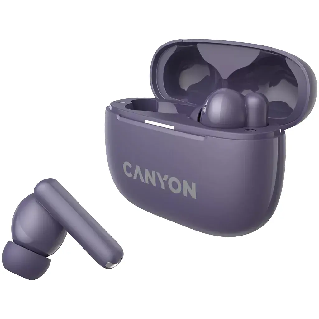 Навушники Canyon TWS-10 OnGo ANC ENC Purple (CNS-TWS10PL) - фото 5