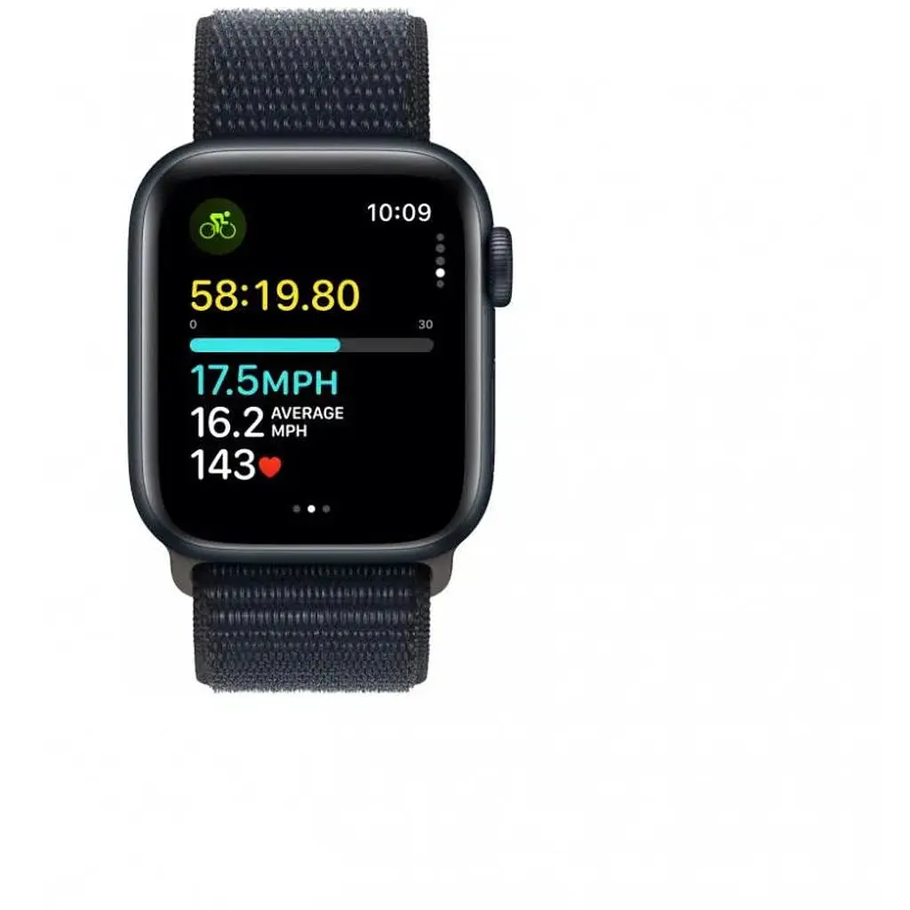 Смарт-годинник Apple Watch SE 2 GPS 40mm Midnight Aluminium Case with Midnight Sport Loop (MRE03) - фото 5
