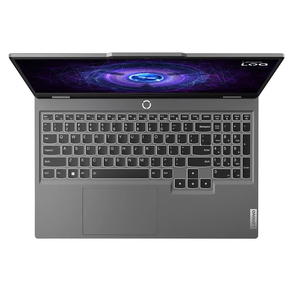 Ноутбук Lenovo LOQ 15IRX9 (15.6 F 144 Hz, Intel Core i5-13450HX, 16 GB, 512 SSD, RTX 4050 6 GB, DOS) Luna Grey (83DV01L7RA) - фото 2