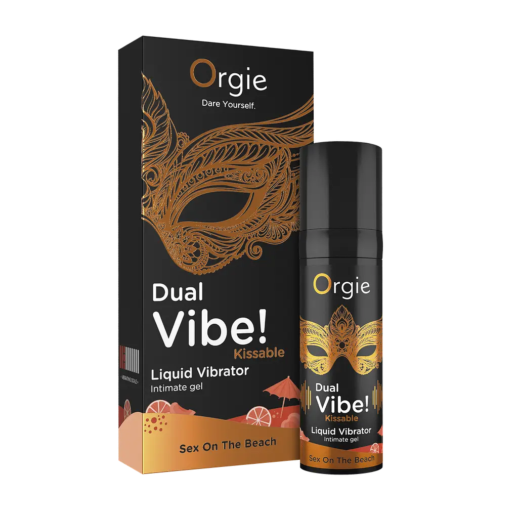 Рідкий вібратор коктейль Секс на пляжі DUAL VIBE!, 15 мл Orgie (Бразилія-Португалія) - фото 3
