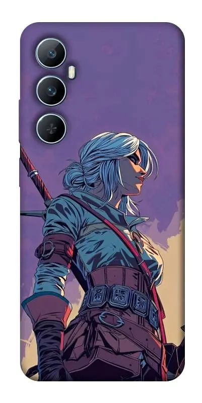 TPU чохол Demsky The witcher ciri для Realme C65 4G