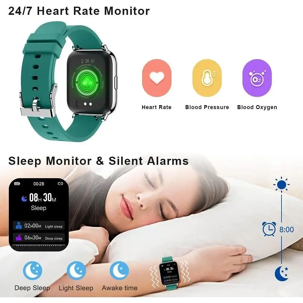 Смарт-годинник Jugeman Smartwatch Women Men 2024 Фітнес-трекер IP68 Водонепроникні - фото 2