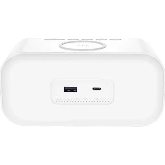 Бездротовий зарядний пристрій WiWU Wi-W015 2in1 Time Wireless Charger [97688] - фото 5