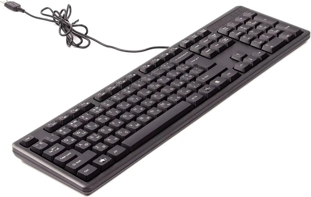 Клавиатура A4Tech KK-3 USB Black (KK-3 USB (Black)) - фото 3