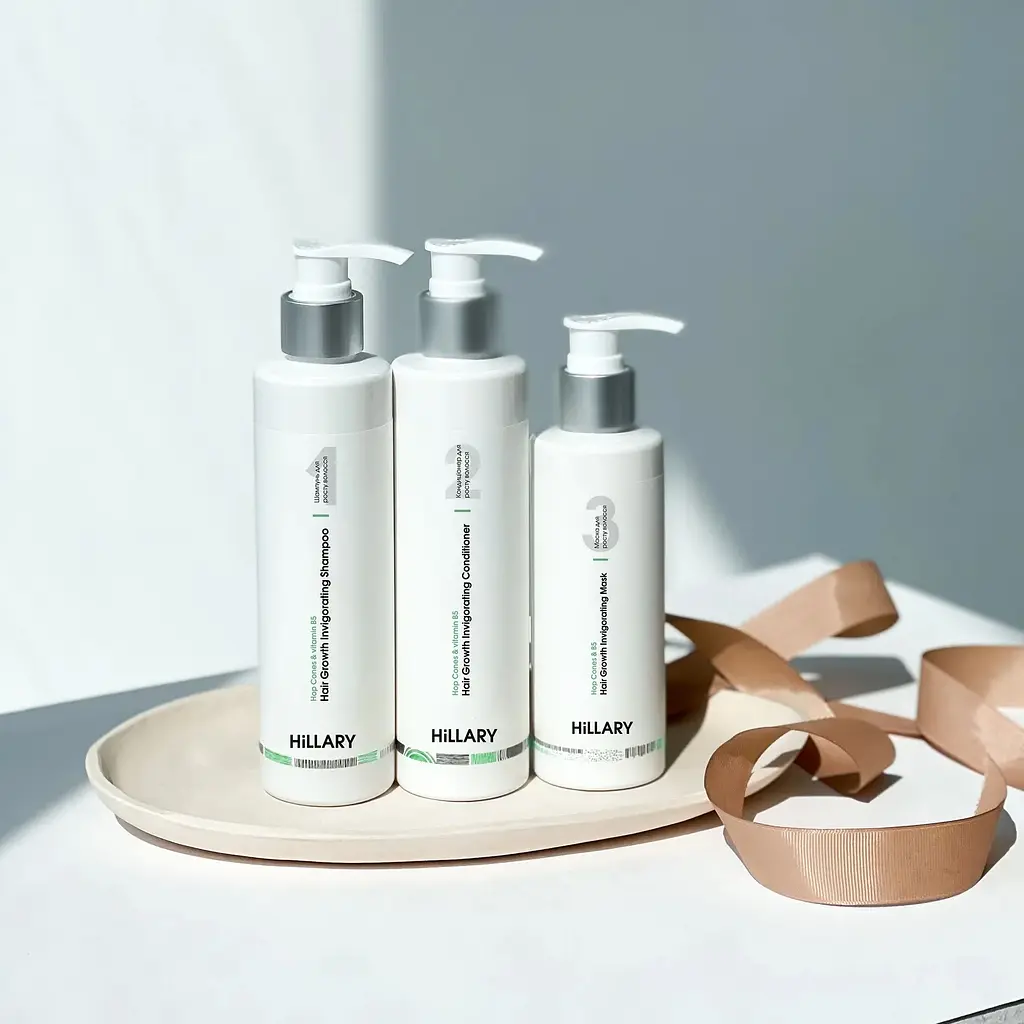 Комплекс для росту волосся Hop Cones & B5 Hair Growth Invigorating Hillary - фото 5