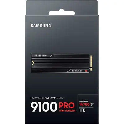 Накопитель SSD M.2 2280 1TB 9100 PRO Heatsink Samsung (MZ-VAP1T0CW) - фото 7