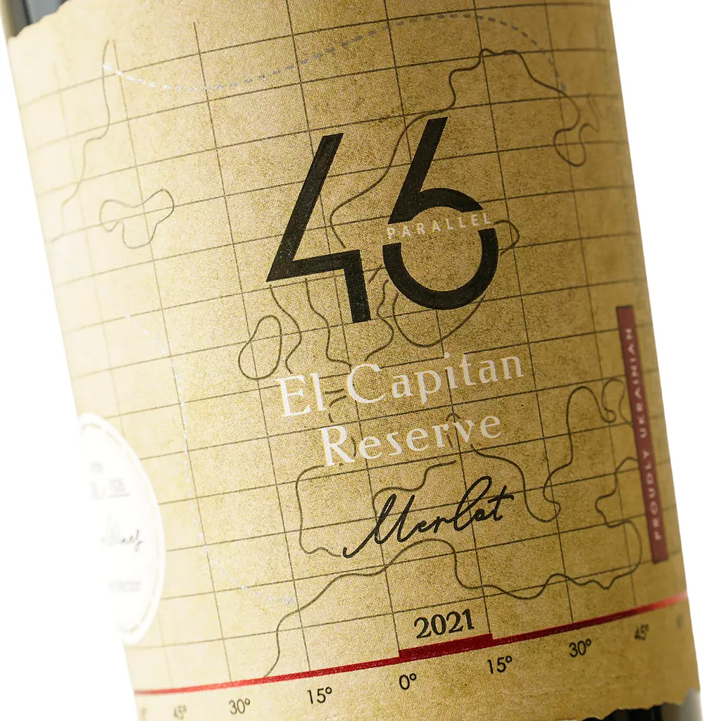 Вино 46 Parallel El Capitan Reserve Merlot 2021 червоне сухе 0.75 л - фото 5