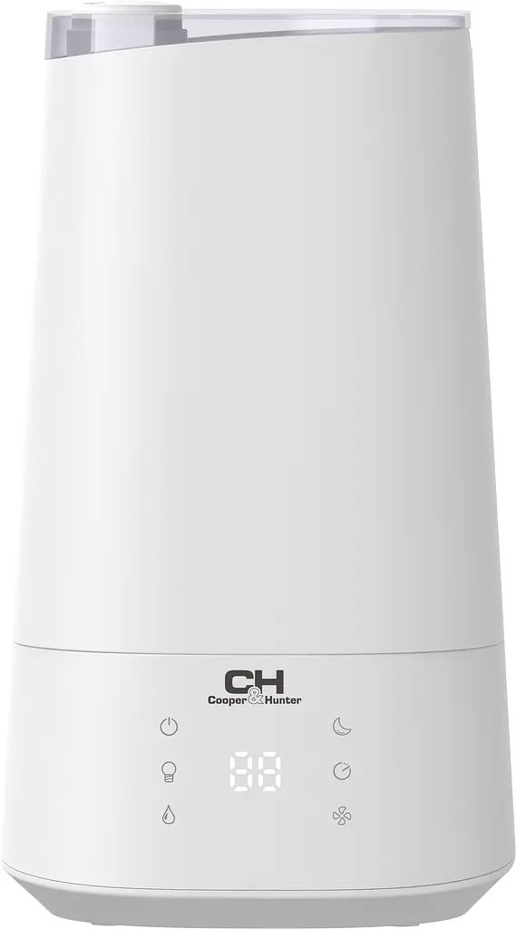 Cooper&Hunter Зволожувач повітря CH-3040TU 40м2, 4л, 300мл/г, ультразвуковий білий - фото 4