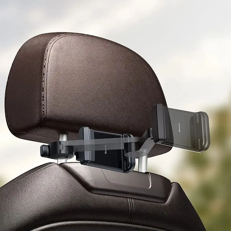 Держатель Baseus Energy Storage Backseat Holder Wireless Charger 15W (WXHZ-01) - фото 5