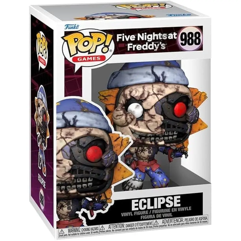 Фігурка Funko Pop П'ять ночей з Фредді Затемнення Five Nights at Freddys Eclipse 10 см FNAF E 988 - фото 3