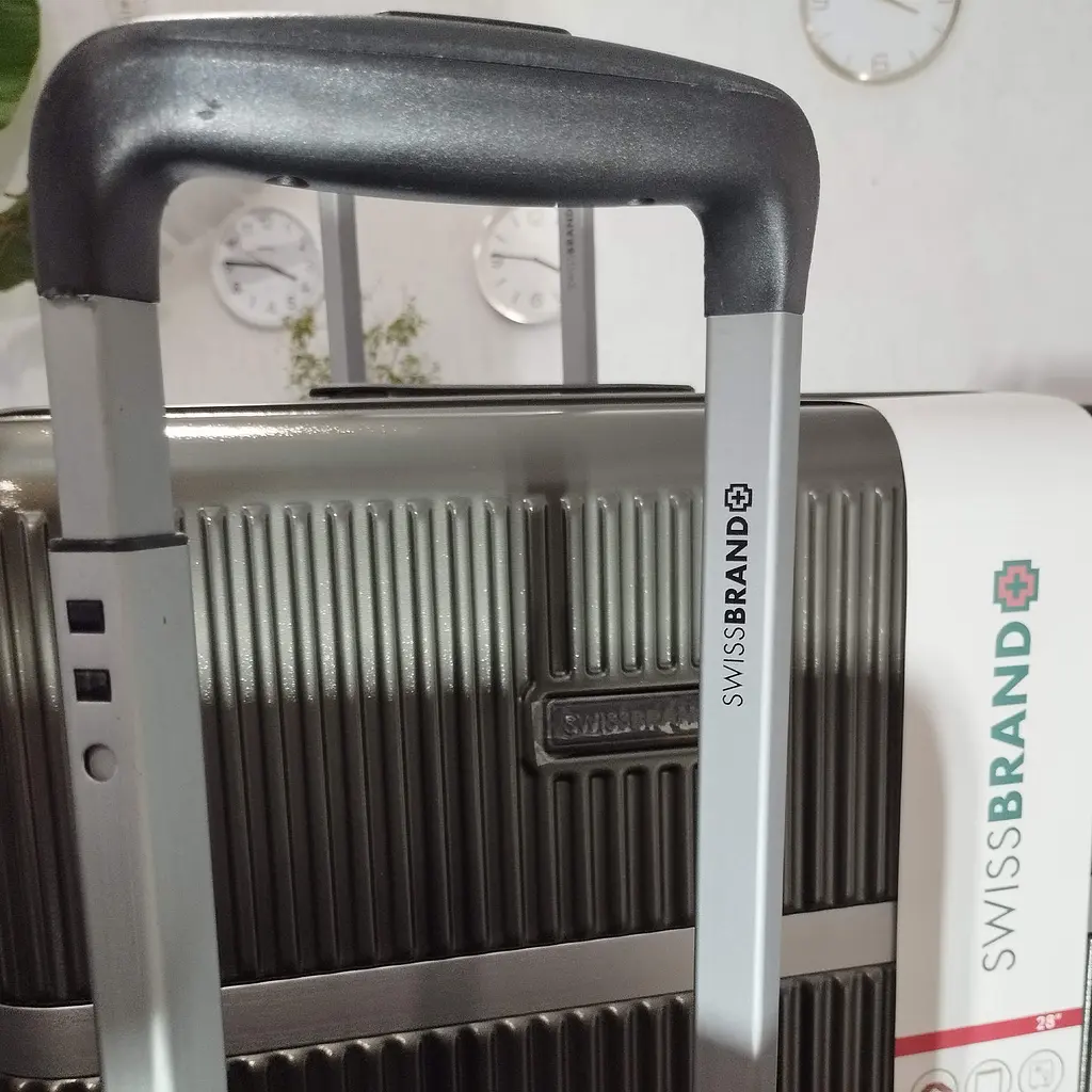 Валіза велика Swissbrand Hazel (L) Polycarbonate/ABS-Plastic Charcoal (SWB_LHHAZ174L) - фото 7