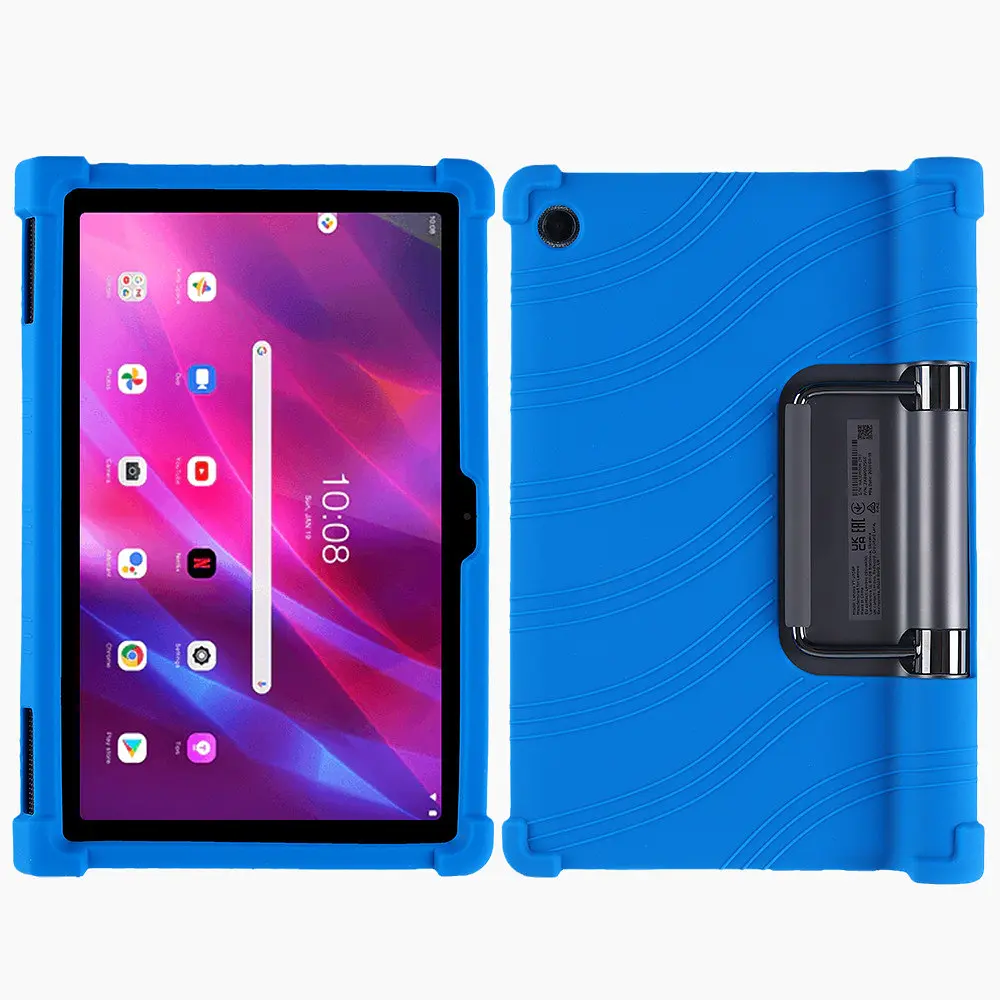 Чехол для планшета Lenovo Yoga Tab 11 YT-J706F противоударный силиконовый - фото 3