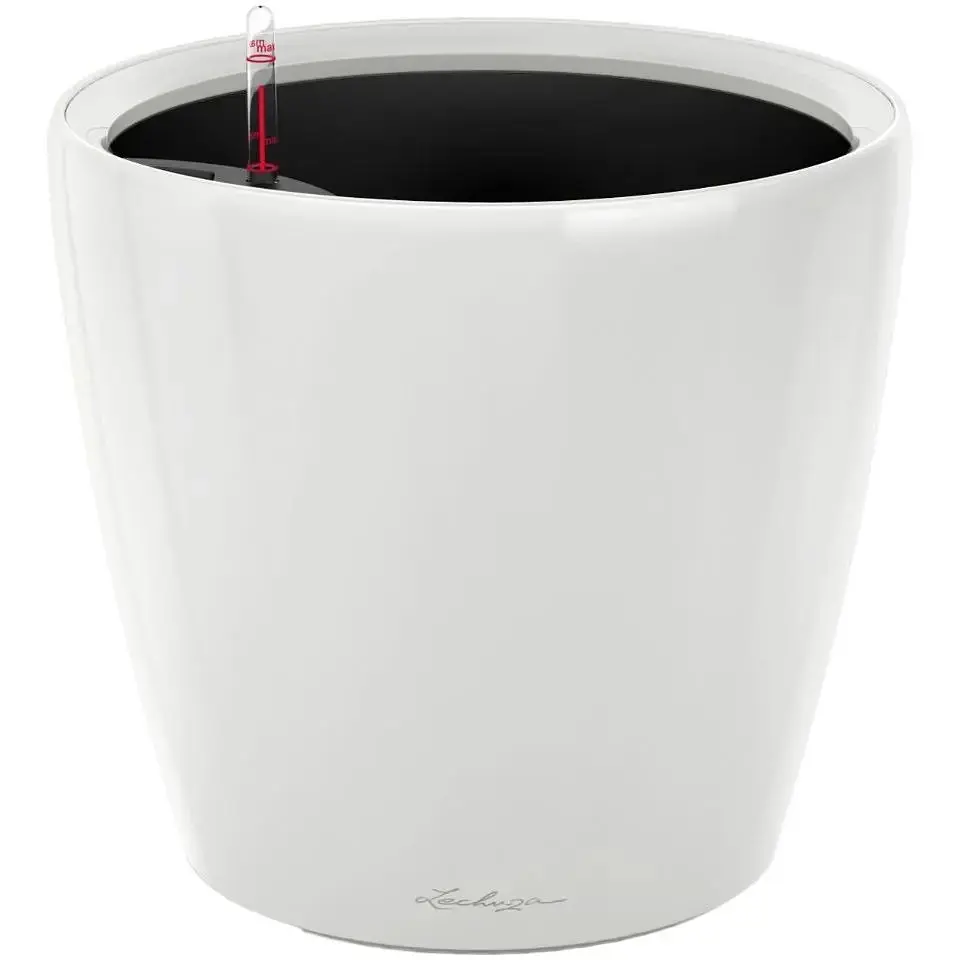 Вазон Lechuza Classico Premium LS, 28 л, білий (16080)