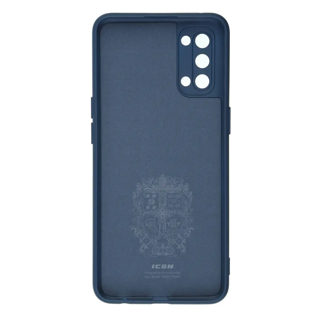 Чохол ArmorStandart ICON для OPPO Reno4 Camera cover Dark Blue - фото 2