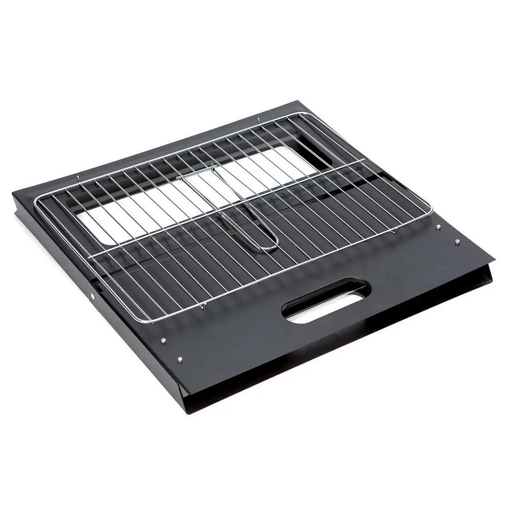 Гриль вугільний Bo-Camp Notebook/Fire Basket Charcoal (8108345), Чорний - фото 2