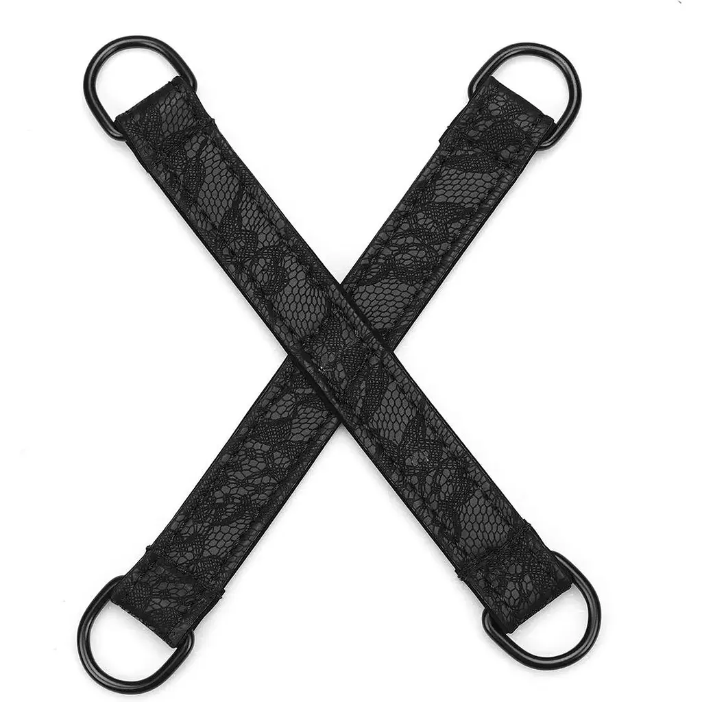 Набір Liebe Seele Black Lace and Neoprene 11pcs Bondage Kit - фото 8