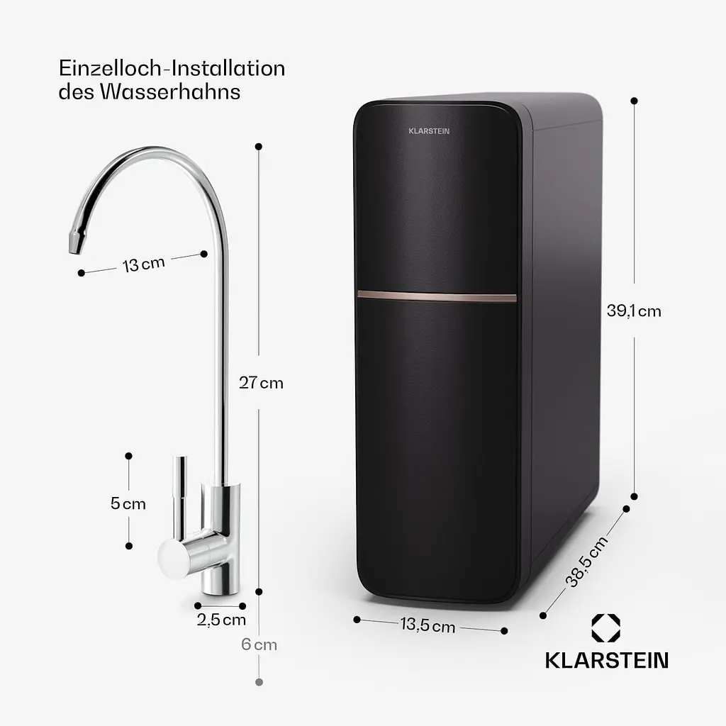 Система фильтрации воды Klarstein PureLine 800 (10045511) - фото 7