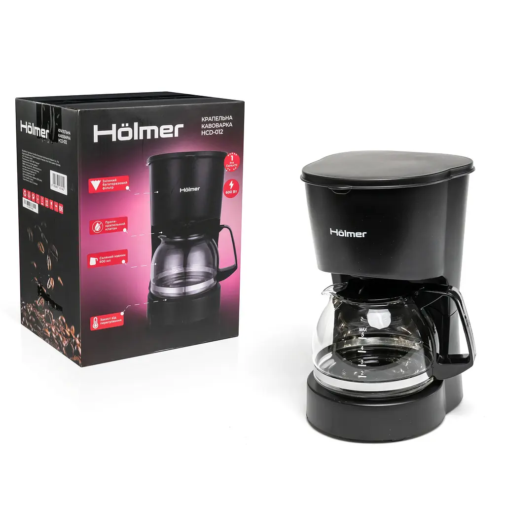 Кавоварка Holmer (HCD-012) - фото 5