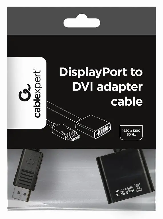 Адаптер Cablexpert DisplayPort - VGA 0.15 м (A-DPM-VGAF-02) - фото 3