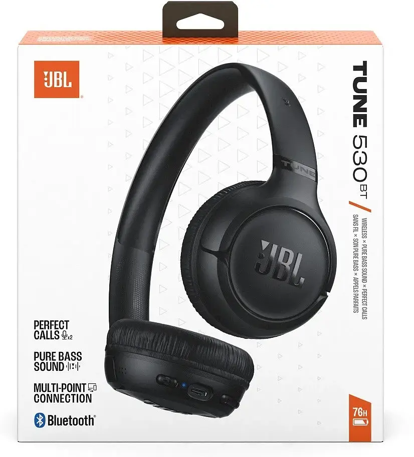 Гарнітура JBL TUNE 530BT Чорний (JBLT530BTBLKEU) (7225524) - фото 10