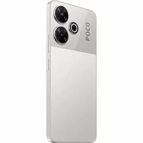 Смартфон Xiaomi Poco M6 4G 6/128GB Silver (Global Version) NFC - фото 2