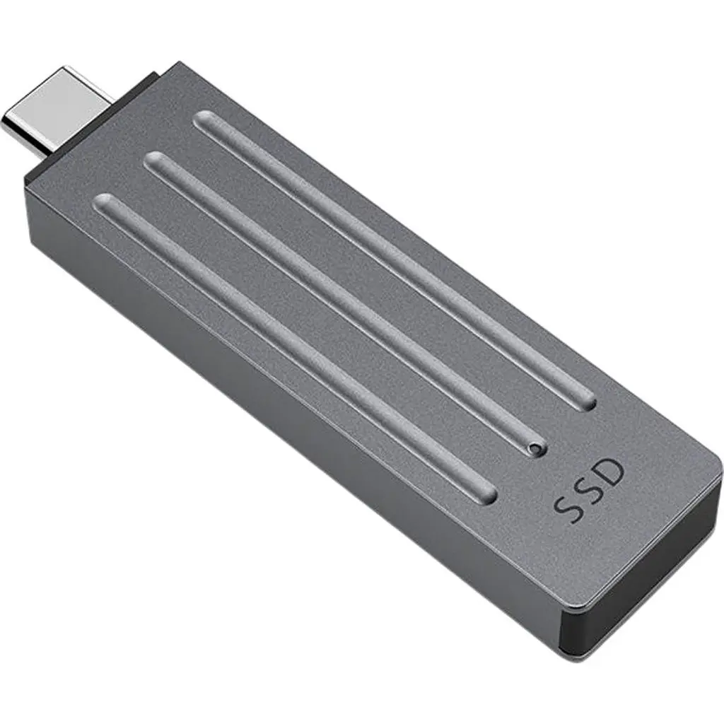 Внешний SSD накопитель Seagate Ultra Compact 1TB Dark Grey (STMX1000400) [164254] - фото 3