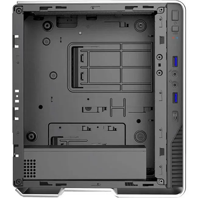 Корпус GameMax Violin Silver mini ITX - фото 6