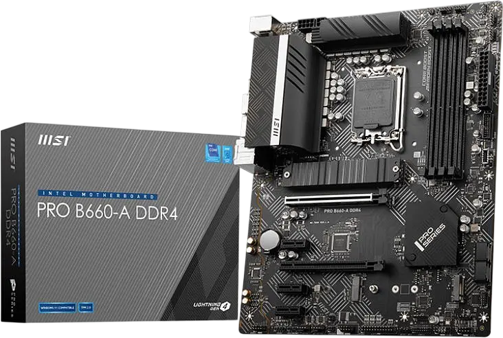 Материнська плата MSI B660-A Pro DDR4 LGA 1700 (PRO B660-A DDR4) Б/В