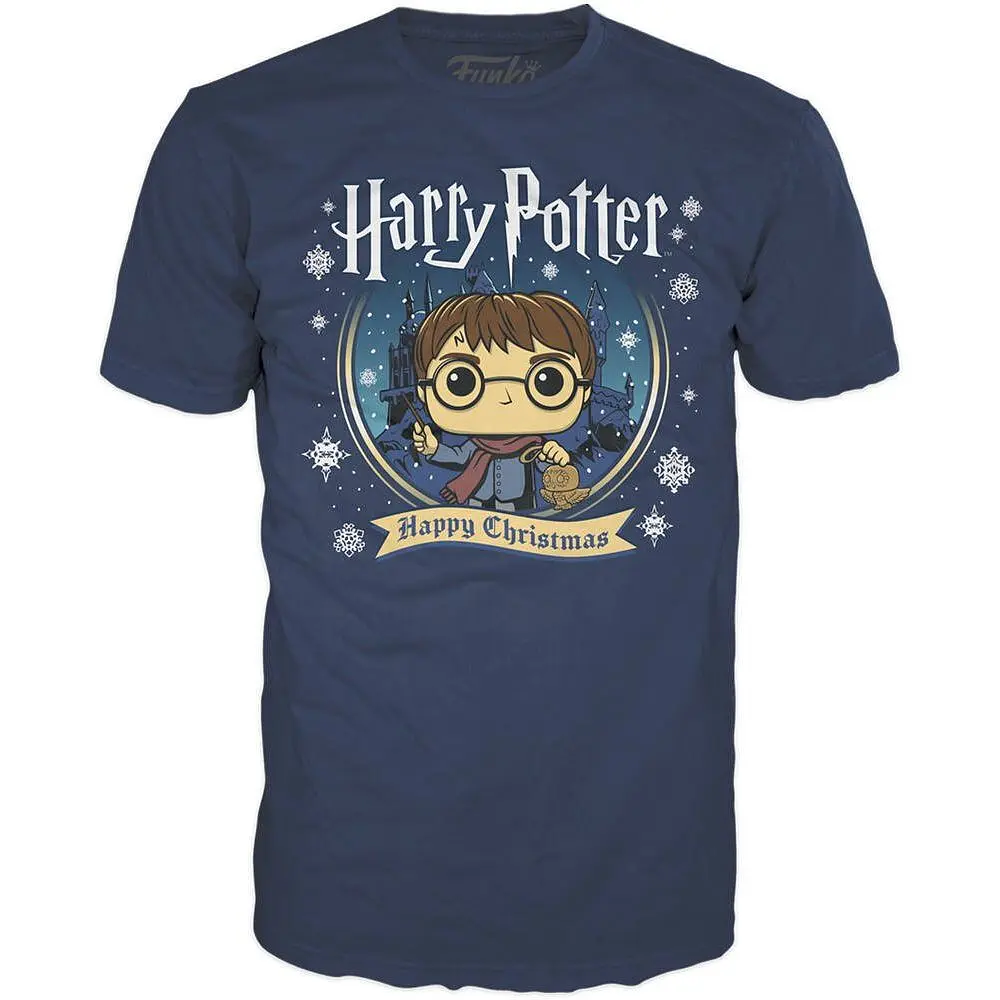 Набор Funko Pop Tee Set Гарри Поттер Harry Potter Фигурка с Футболкой 10 см FPTS HP M - фото 3