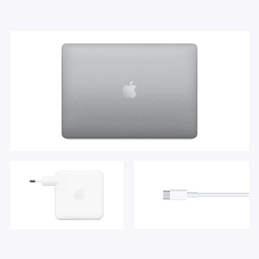 Ноутбук Apple MacBook Pro 13" з Touch Bar M1 (8C CPU/8C GPU) 8 ГБ/512 ГБ (Grade B) Космічний сірий - фото 6