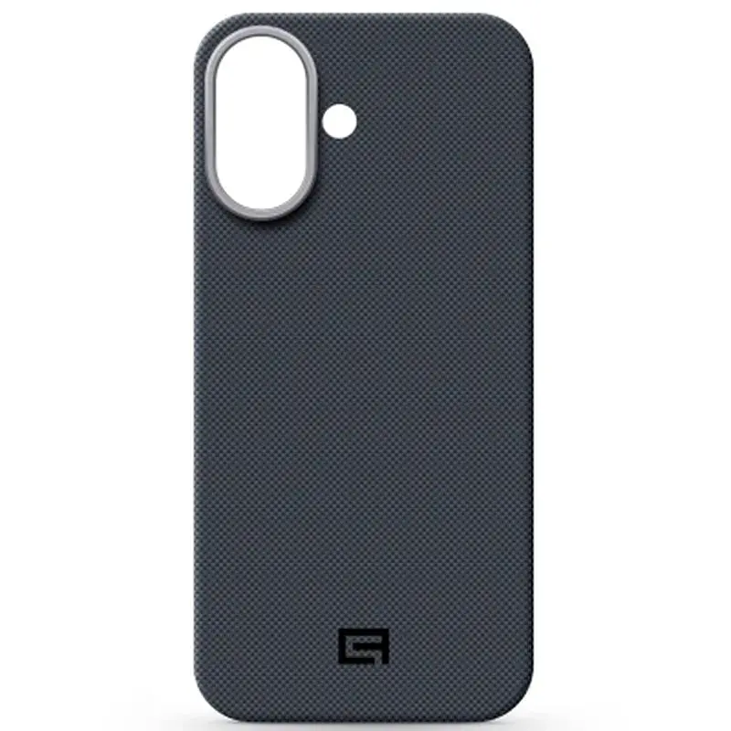 Чохол до мобільного телефона Armorstandart BlackIcon Aramid Plain MagCase Apple iPhone 17 Black (ARM90159)