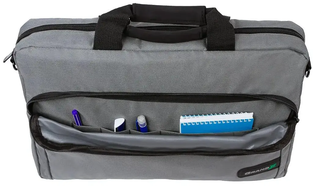 Сумка для ноутбука Grand-X 15.6'' Gray (SB-129) (SB-129G) - фото 4