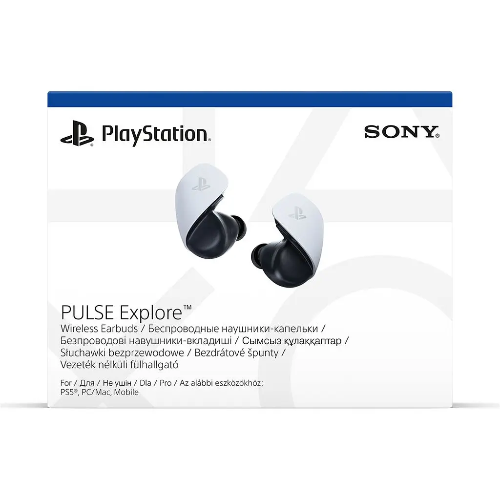 Ігрові навушники Sony PS5 Pulse Explore White UA [127087] - фото 6
