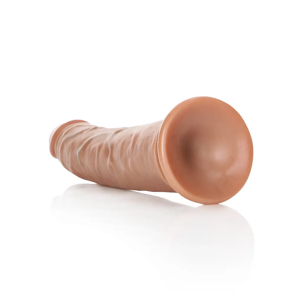 Фалоімітатор RealRock Slim Realistic 7", 18 см (тілесний) - фото 2