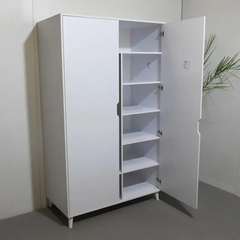 Комплект меблів для вітальні М-ЗОН Борн Німфея Альба (білий) 5 предметів з чорними ніжками (MZN-031075) - фото 4