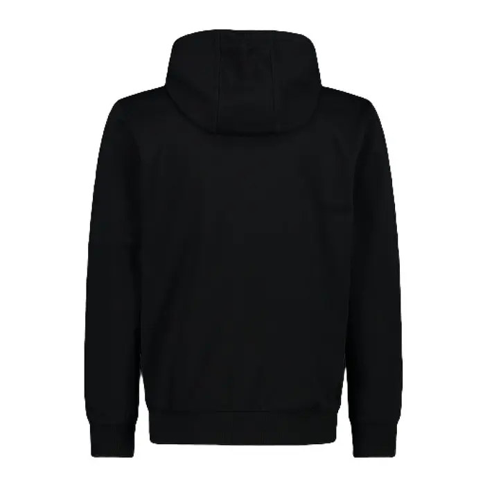 Кофта CMP Men's Stretch Hooded Sweatshirt Black L (1097-31D4317-U901 50) - фото 2