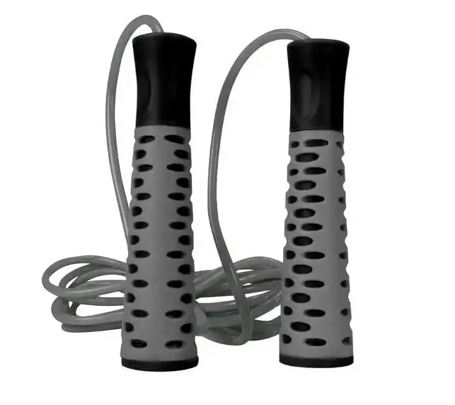 Скакалка PowerPlay 4206 Jump Rope PRO+ Серо-черная 2,75 м (PP_4206_Grey/Black) - фото 2