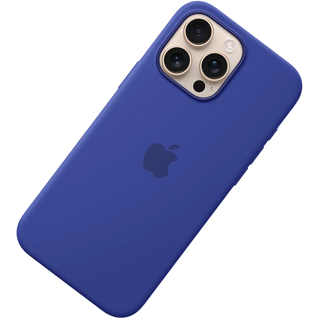 Чохол Silicone Case with MagSafe для Apple iPhone 16 Pro Ultramarine AAA [116592] - фото 4