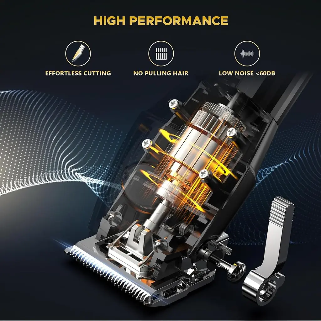 Бездротовий тример Solati з LED-дисплеєм для стрижки та догляду за бородою - фото 6