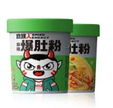 Локшина швидкого приготування Shizu Energy Vegetarian Spicy Vermicelli Rice Noodle, 150г - фото 3