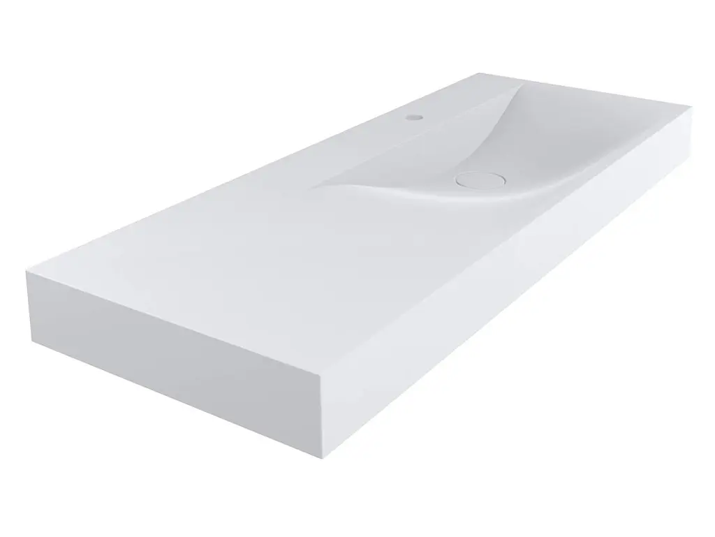 Умивальник Miraggio Viola 1200 mirasoft 0001125, Білий матовий - фото 2