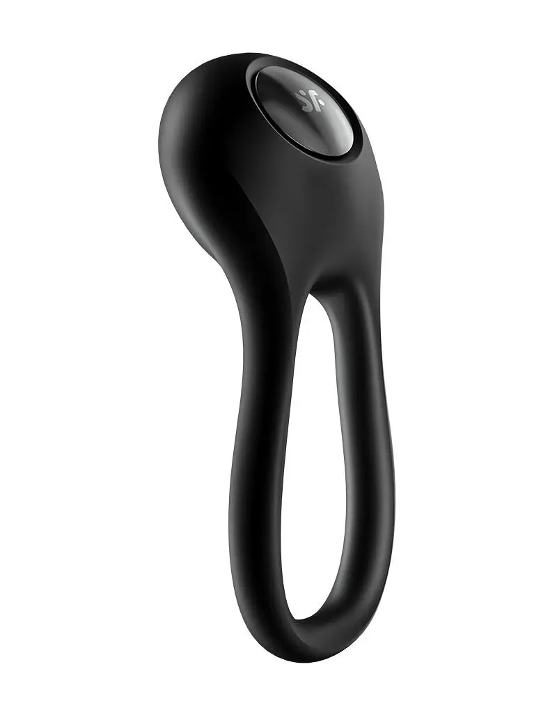 Ерекційне кільце з вібрацією Satisfyer Majestic Duo для члена та мошонки - фото 3