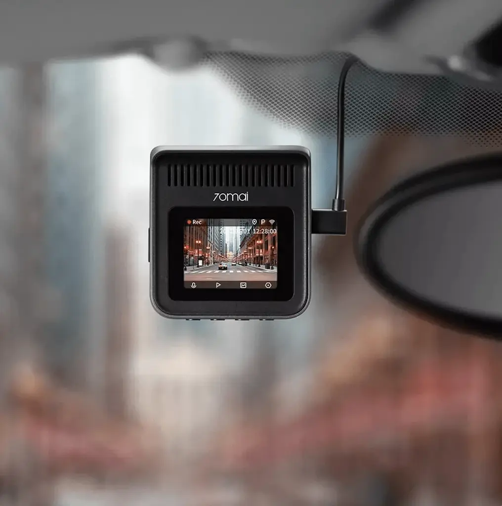 Автомобільний відеореєстратор 70mai Dash Cam A400 WQHD Grey - фото 4