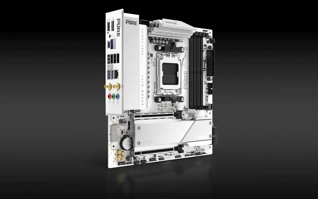 Материнская плата PURE B850M WIFI sAM5 Sapphire teh0024956 - фото 4