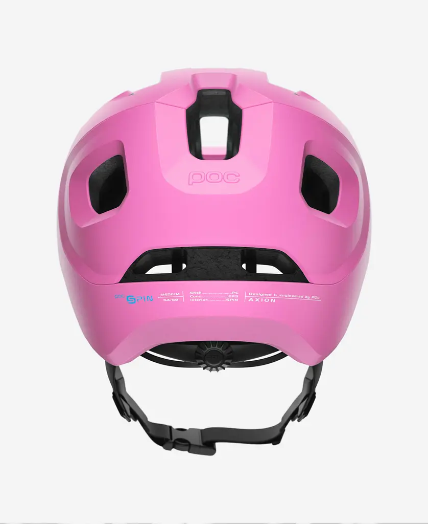 Велошлем POC Axion SPIN XS/S Рожевий - фото 5